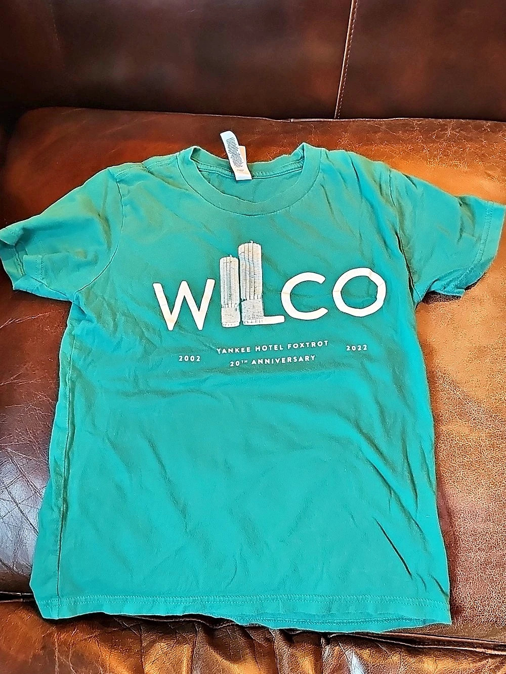 Bella + Canvas Wilco Yankee Hotel Foxtrot 20th Anniversary Kids T-Shirt Tee